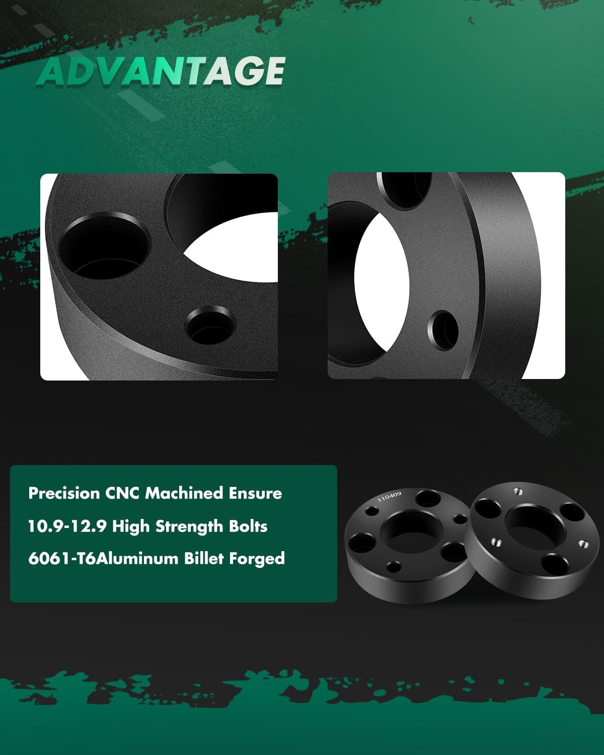SCITOO 2 inch Front Lift Leveling Kit fit For Ram 1500 2011-2023, For Dodge Dakota 2006-2010, For Dodge Ram 1500 2006-2010 Coil Spring Spacer