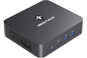 MINISFORUM UN300 N300 Mini PC with 8GB LPDDR5 256GB SSD