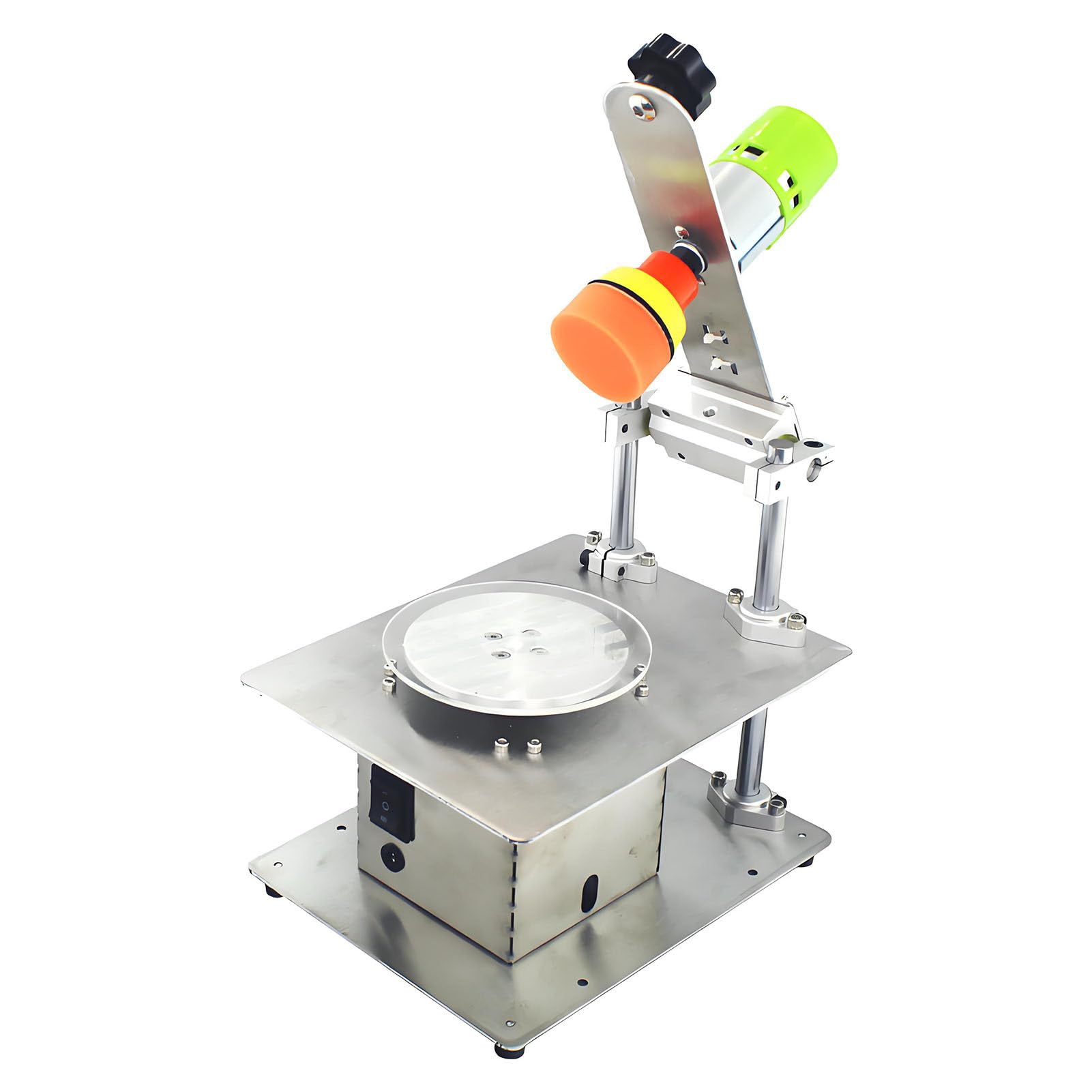 ExoticaBlend Disc Polishing Machine, 200W Data Recovery DVD/VCD Grinding Machine, Disc Scratch Repairing Machine, Stainless Stain Thickened Chassis, for Disc/Scratch/Gand/Polish/Data Recovery