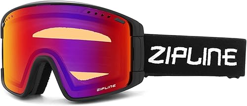 Zipline Ski Gafas KLIK (quemadas - lente ámbar)