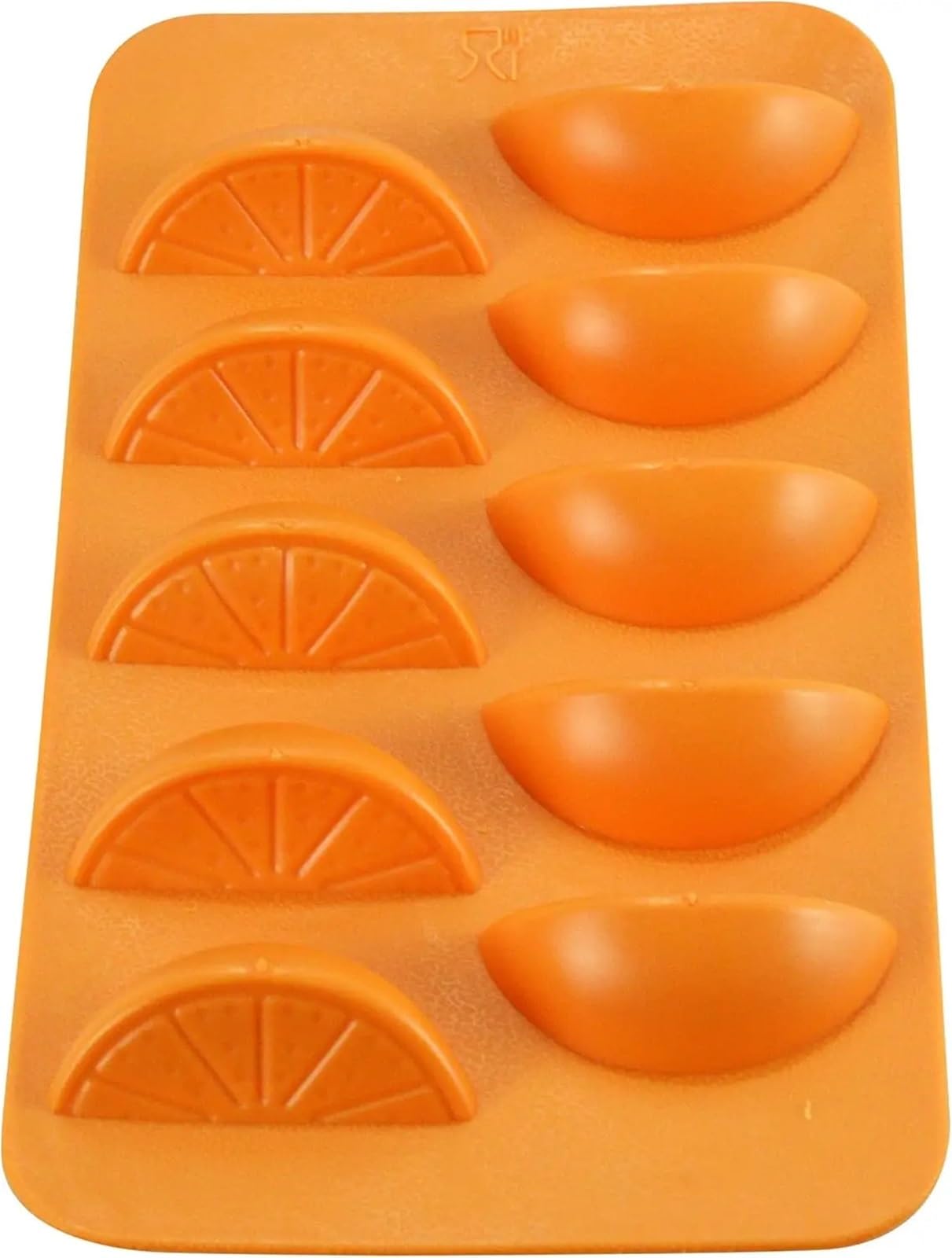 EiswüRfelform Lustige Orangenscheiben-Eiswürfelform – fruchtförmige Formen for Getränke, Schokolade, Süßigkeiten, Gelee und Seife