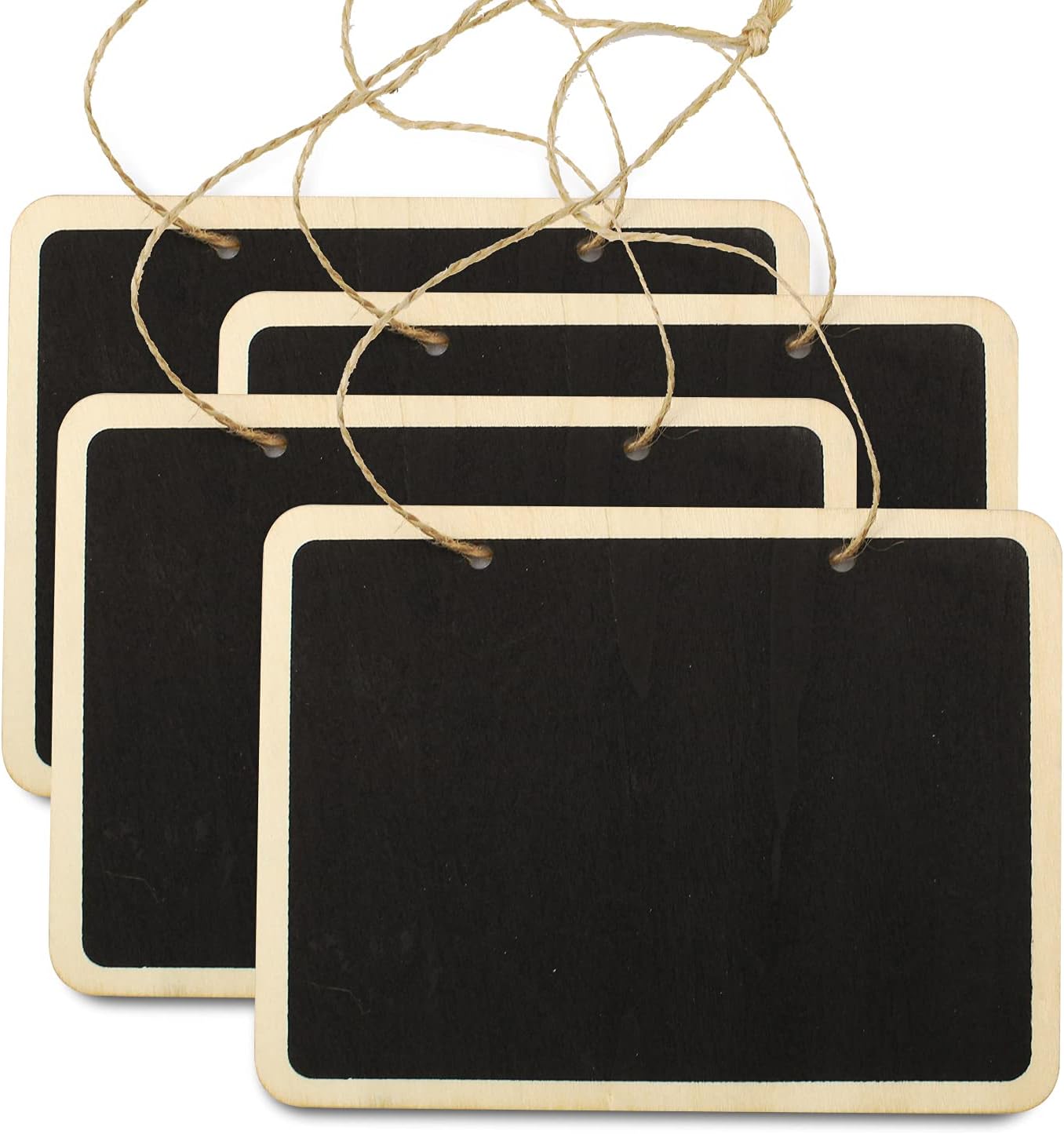 20Pcs Mini Tableau Noir Petite Ardoise Craie Dentelle Irrégulière