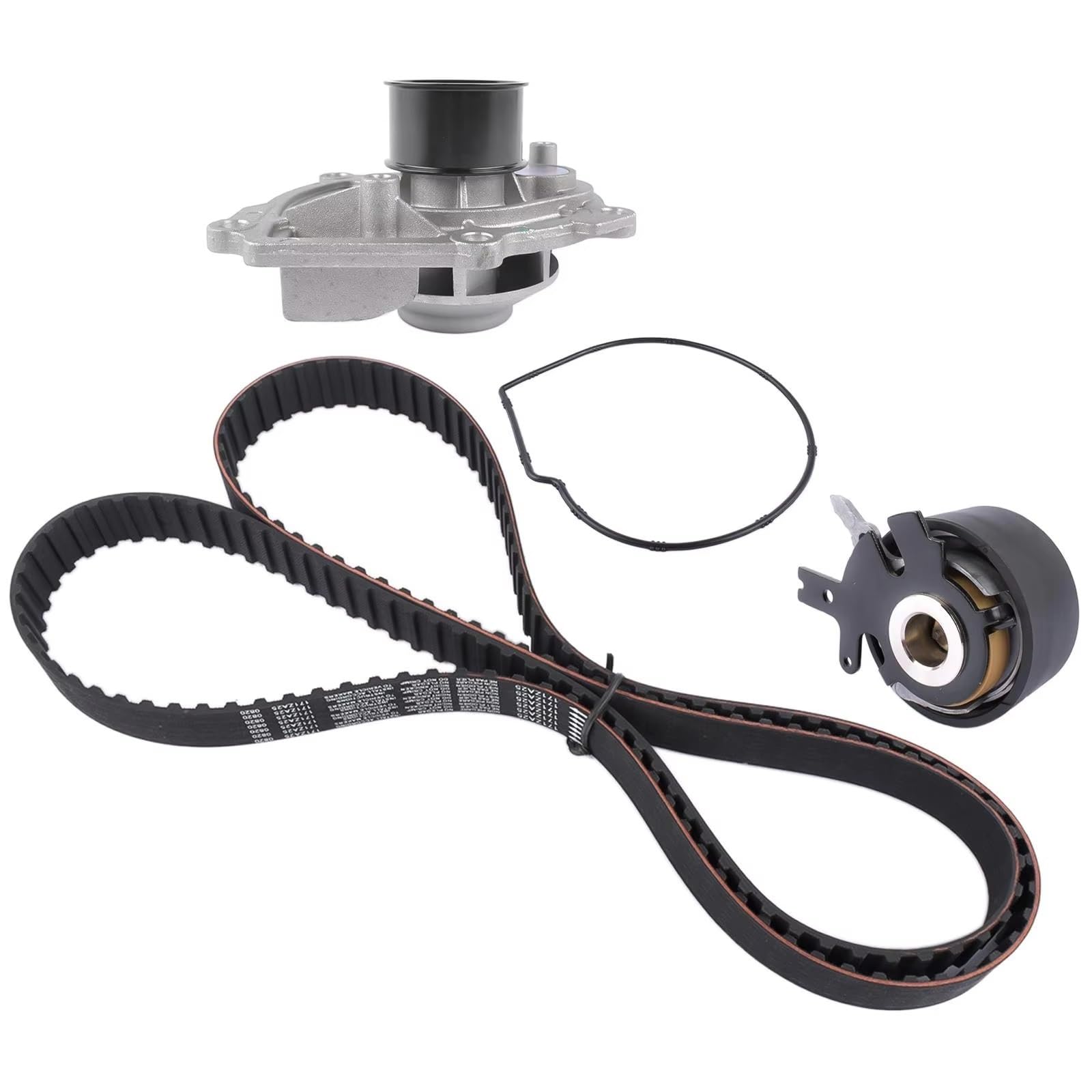 correa motor coche Compatible Con Jeep Para Wrangler Para JK 2007-2017 Accesorios AP01 Kit Correa Distribución Piezas Repuesto Para BombaDe Agua EEP JK 004A