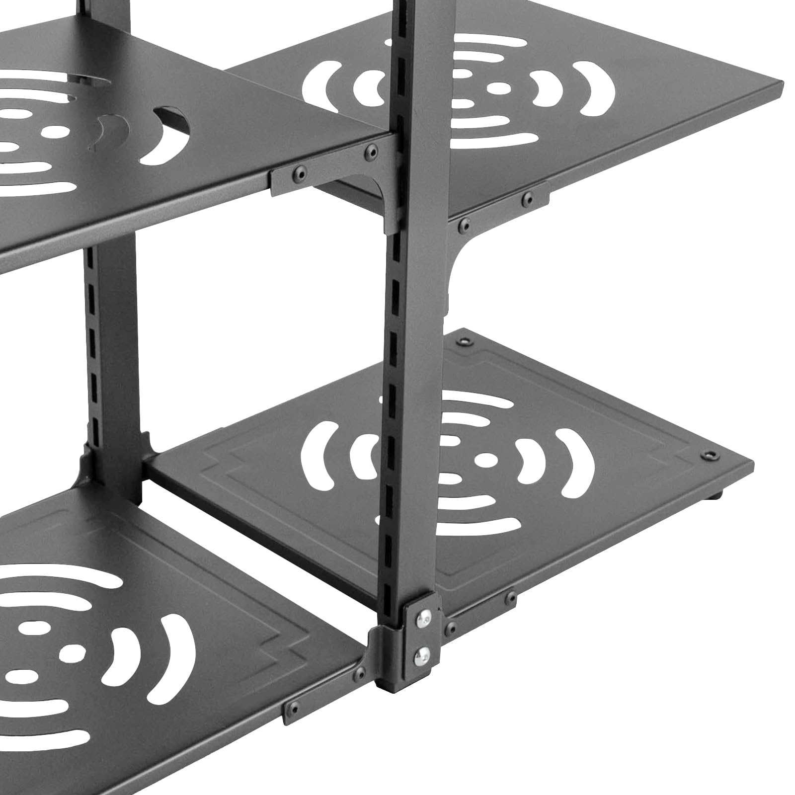 Organizzatore per pentole, armadietto da cucina, organizer per pentole e padelle, 5 ripiani, resistente pentole, padella, scaffale sotto lavandino, organizer e stoccaggio, capacità di peso