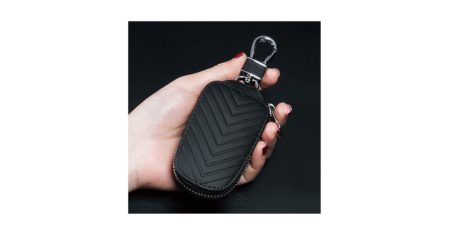 Amazon.com: Leather Car Key Fob Cover, Key Case for Keychain