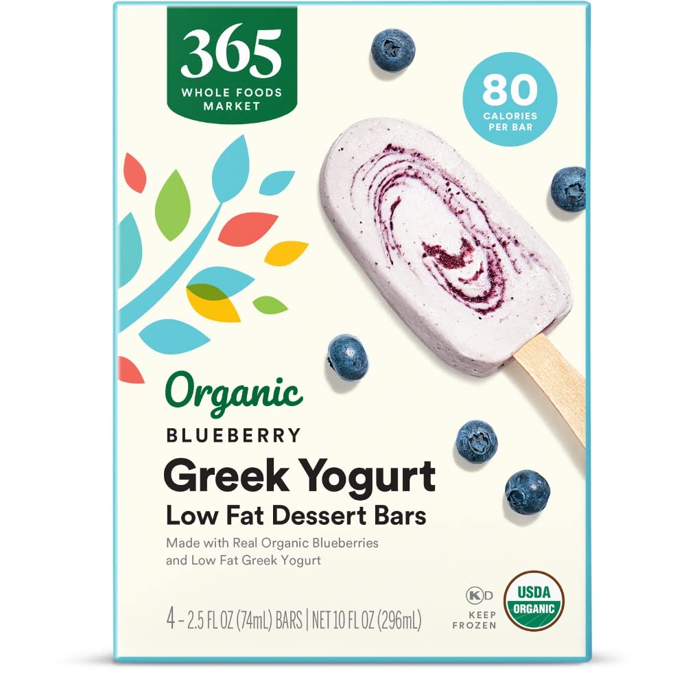 365 by Whole Foods Market, Frozen Yogurt Greek Blueberry