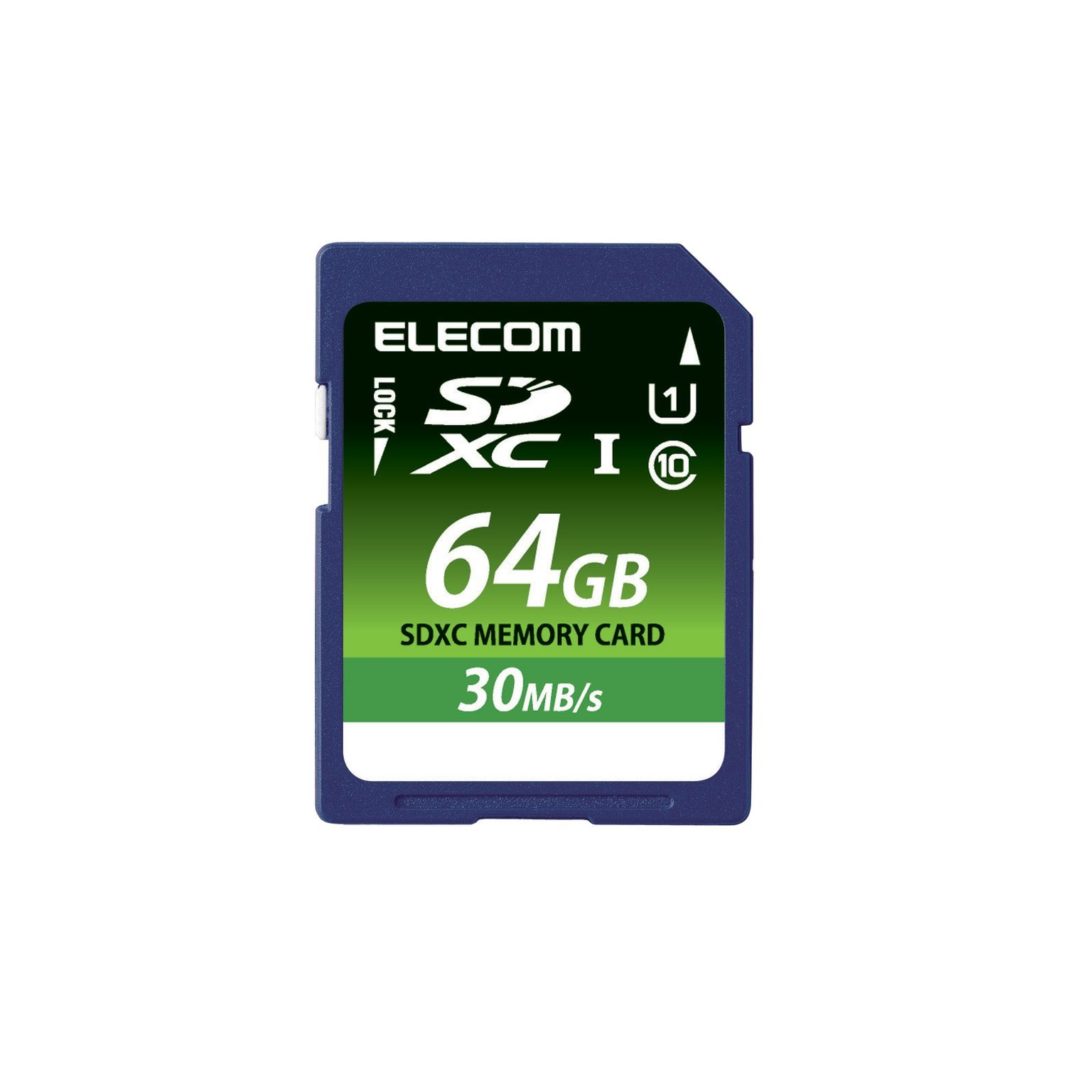 【2015年モデル】エレコム SDXCメモリカード 64GB UHS-1 U1 データ復旧サービス MF-FS064GU11LRA