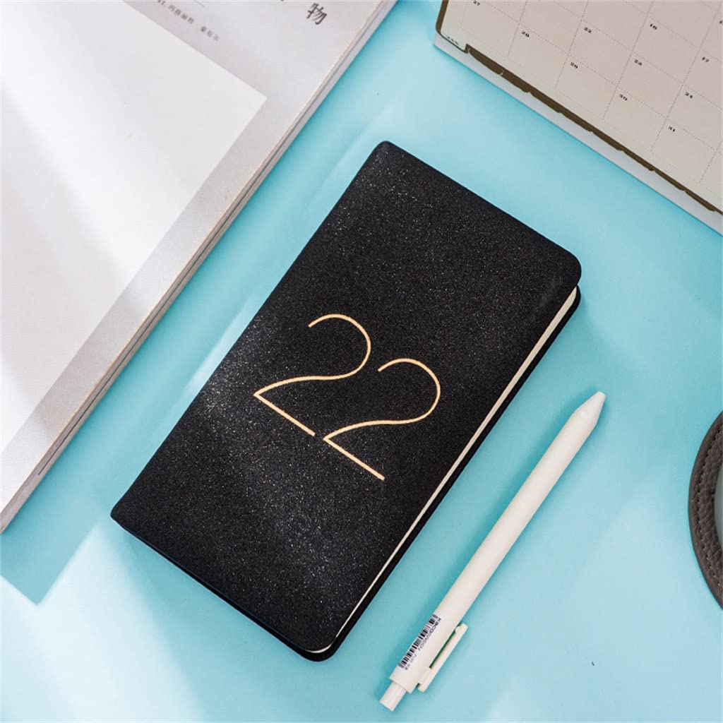 SePKUs Agenda Piccola da 48k per taccuino 2022, Agenda Tascabile, Agenda giornaliera, Copertina Morbida, Agenda Scolastica (C 48k)