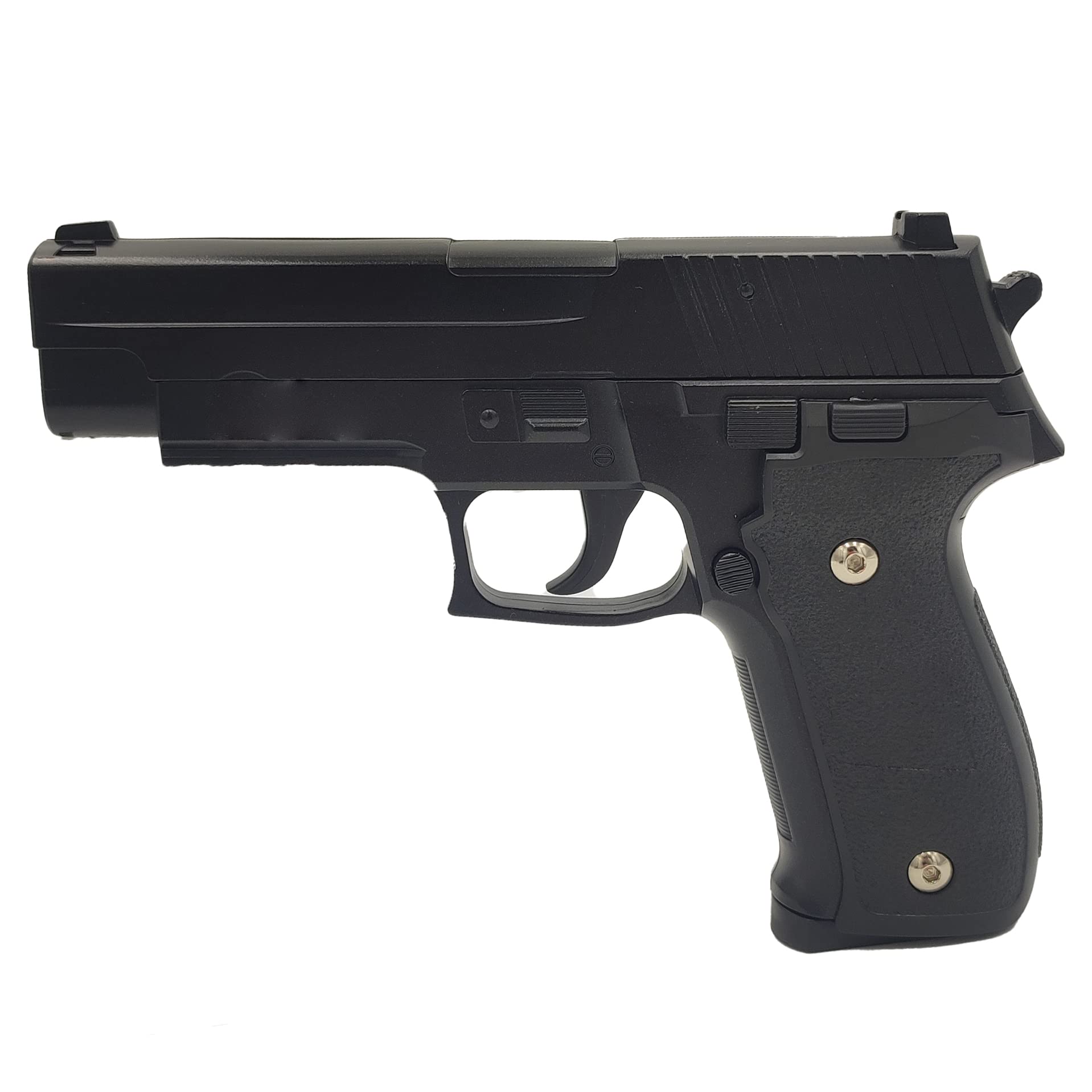 Pack Airsoft Pistolet G.26 Noir à Ressort/Matière: Métal/Puissance 0.5 Joule/Livré avec Accessoires