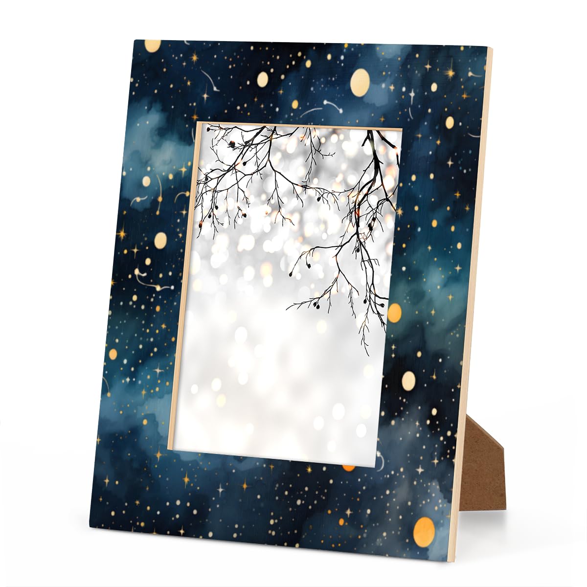 Amazon.com - Picture Frame 4x6, Glitter Galaxy Photo Frames with