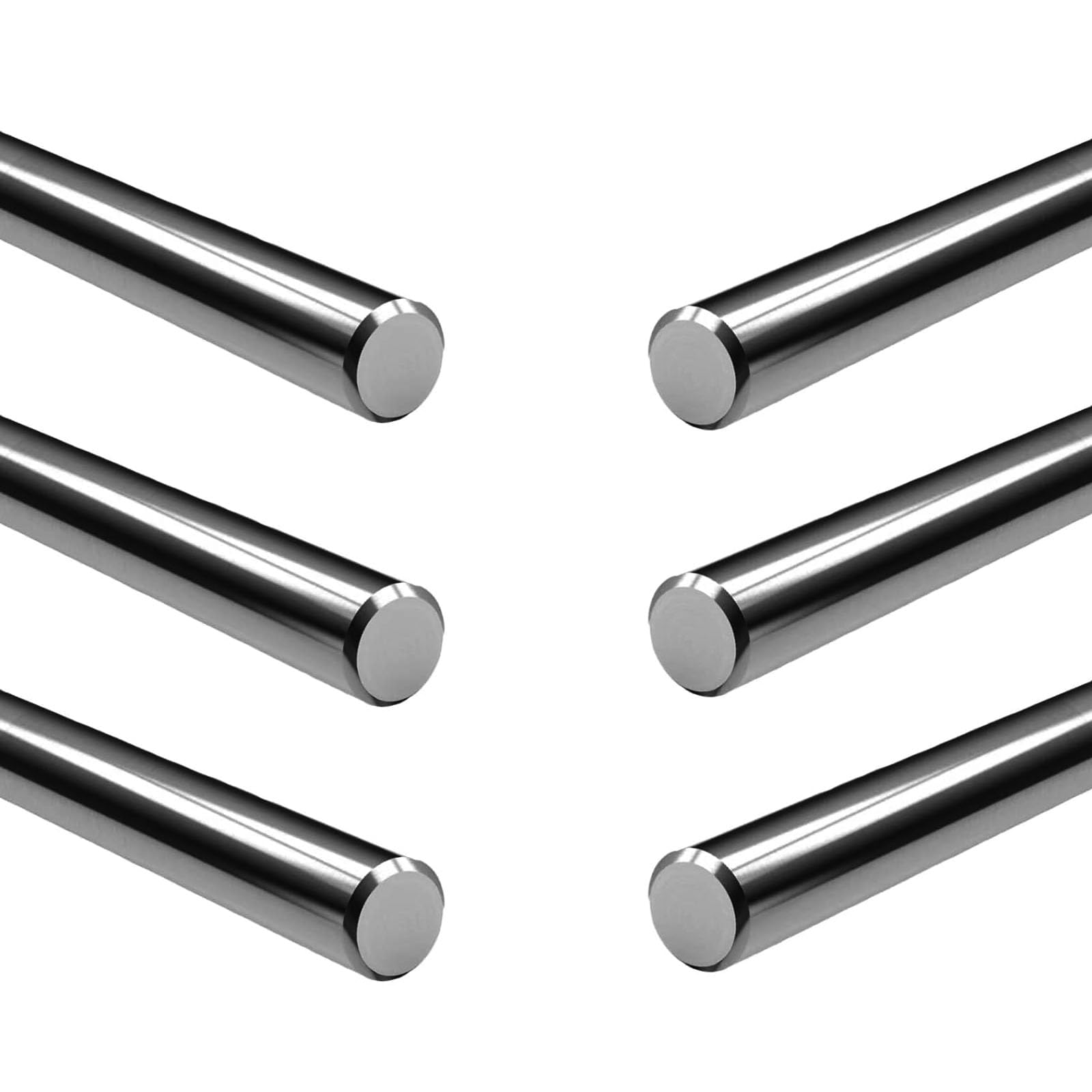 XiKe 1PC 25mm X 1000mm Case Hardened Chrome Plated Linear - View #3