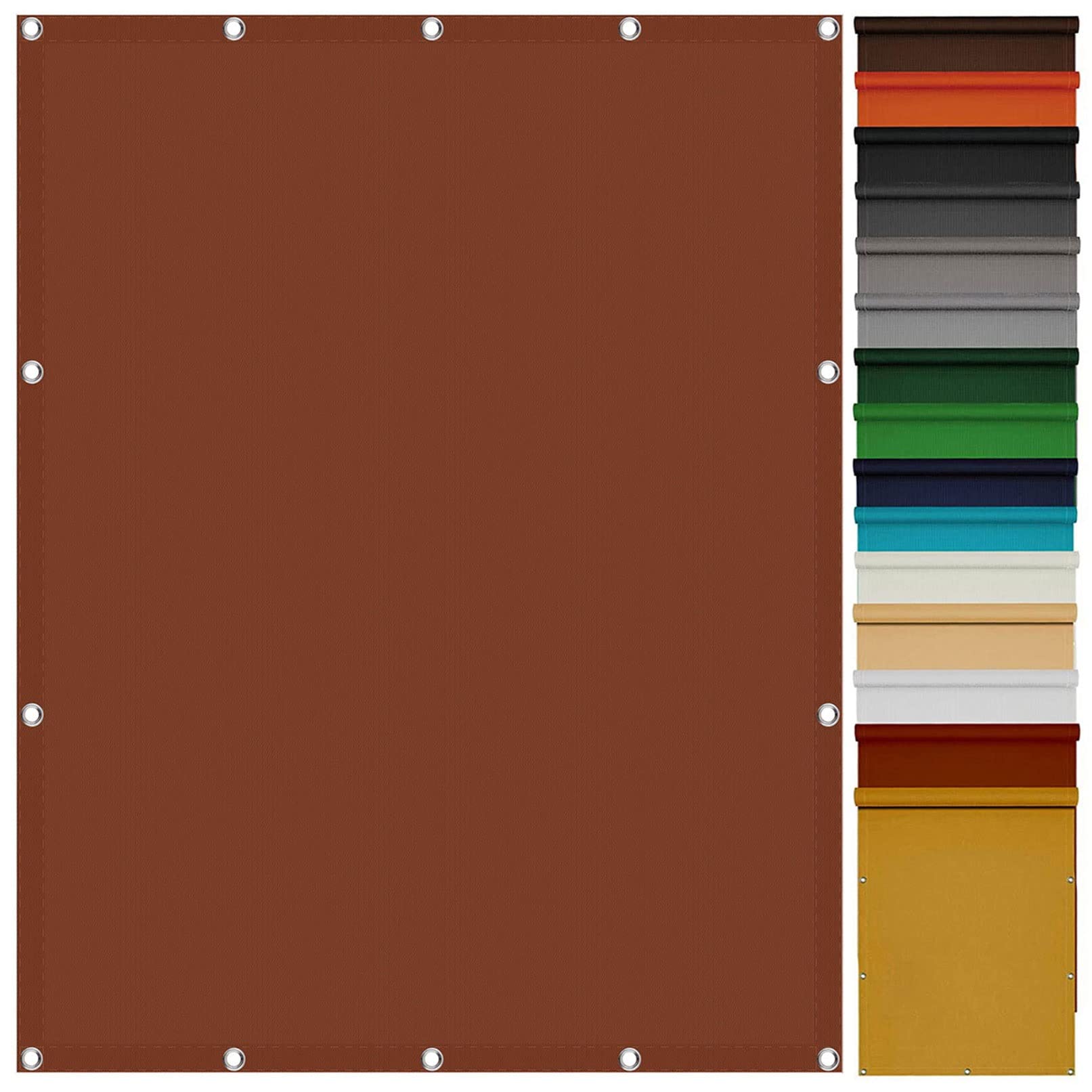 Toile étanche anti-UV 98% pour créer une ombre fraîche sur la terrasse