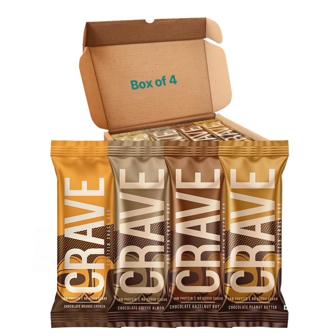 Crave - Plant Based Protein Bar | Multipack of 4 |-image-10