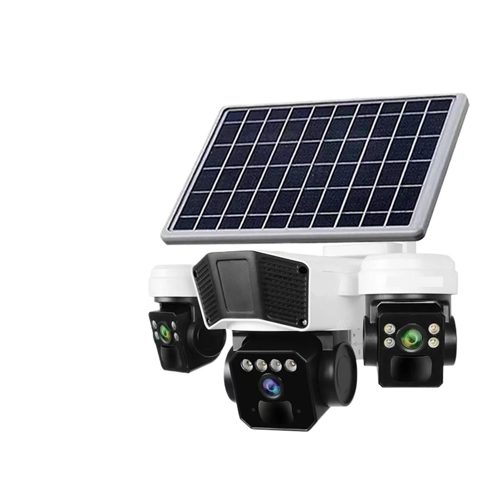 Caméra Triple Objectif Solaire 4G 12MP 6K