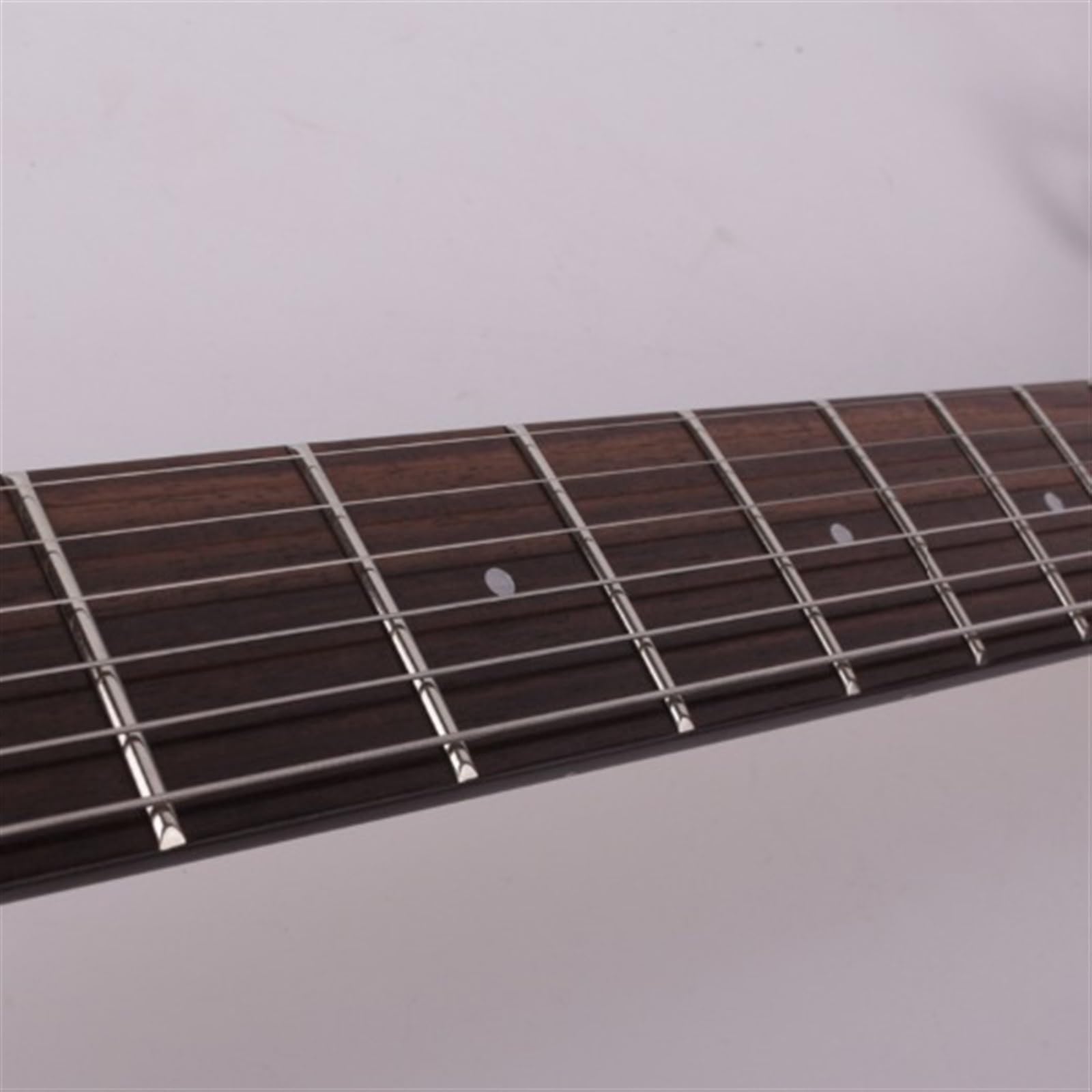 22 Progi Bezgłowa Elektryczna Cicha Gitara Podróżna Rosewood Fingerboard Wbudowany Efektor Przenośna Składana Gitara Profesjonalna Bezgłowy Gitara Elektryczna (Color : 01)