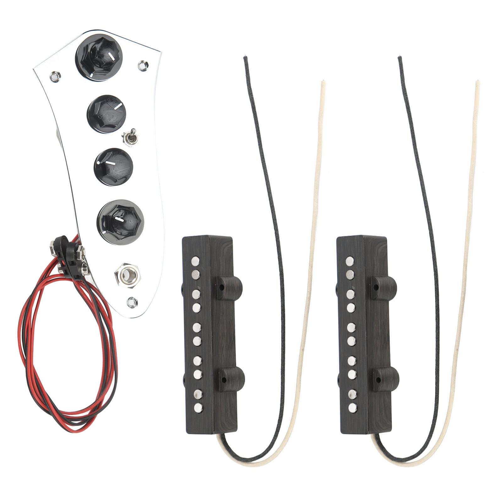 Buy Guitar Bass Pickup Set, 5 String Bass Pickups Wired Bass Control