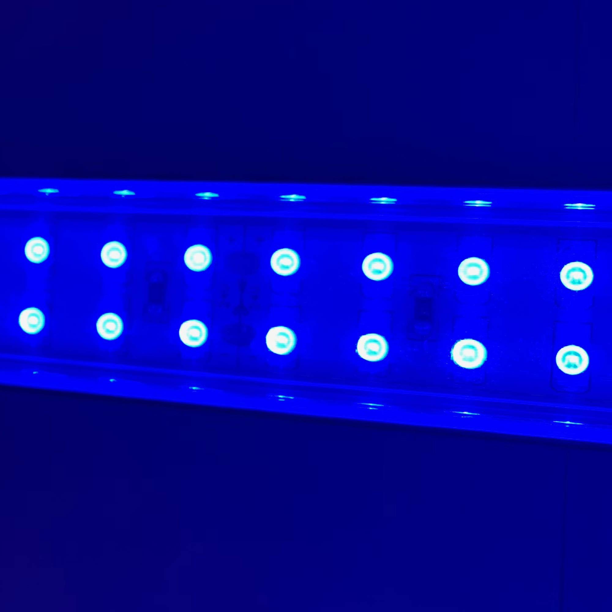 LED- Erweiterungs- /Ersatz-Leuchtbalken BLAU für Meerwasser-Aquarien, 120cm, ohne Trafo