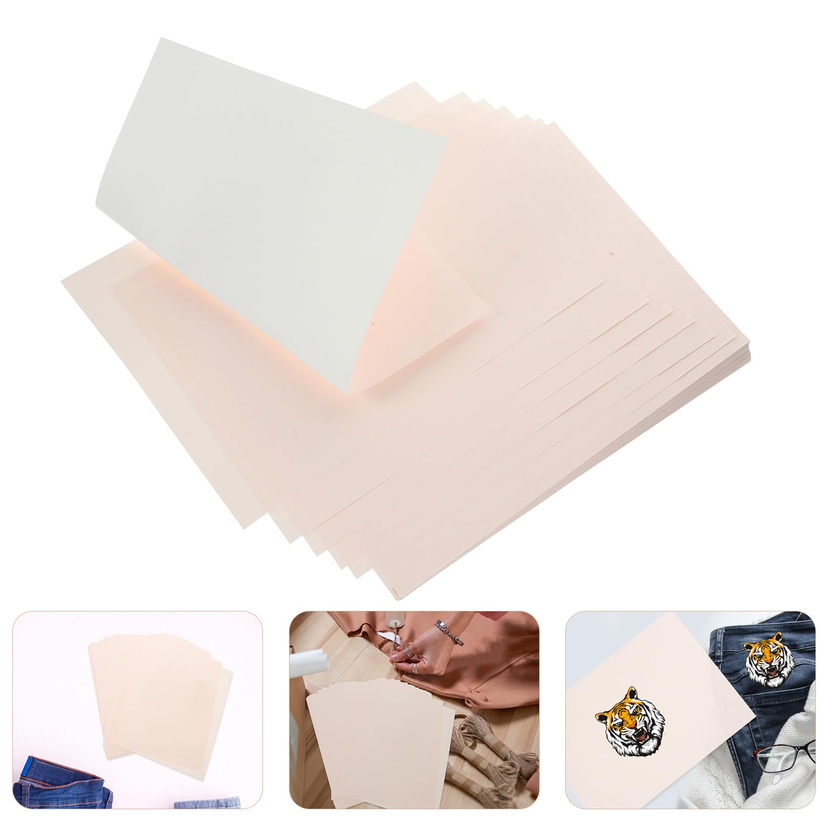 HOMSFOU 100 Blätter Wärmeübertragungspapier A4-sublimationspapier Sublimationsmaterialien Hitze Bedruckbares Sublimationspapier Druckpapier A4 Sublimationstransferpapiere Rosa