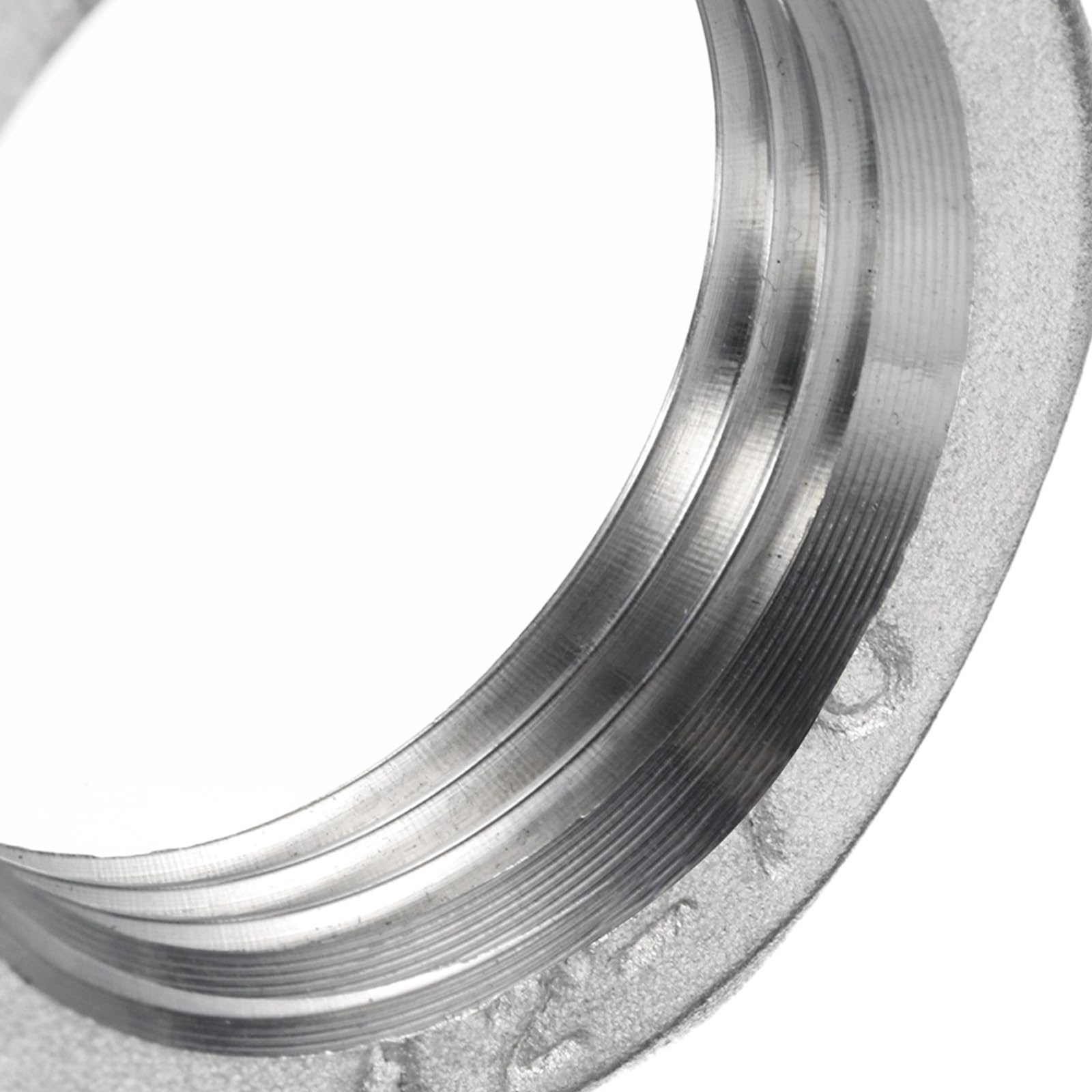 QUARKZMAN 5uds Fundición Tubería Accesorios Hexagonal Seguridad Tuerca 304 Inoxidable Acero 3/4" Hembra Rosca (DN20) para Plomería Fija Rodaje Tren Limpiador