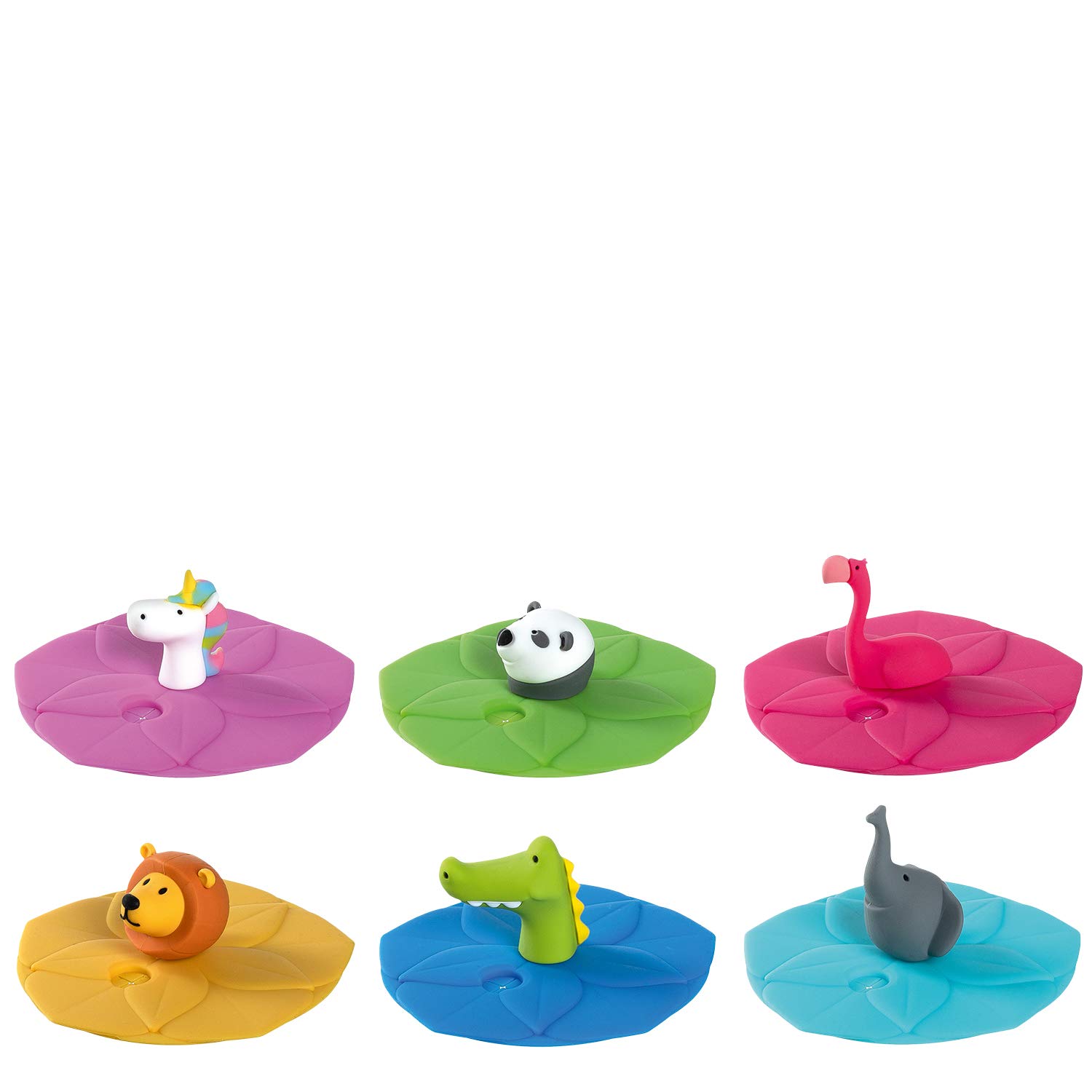 Set di 6 bicchieri in vetro multicolore | Maisons du Monde