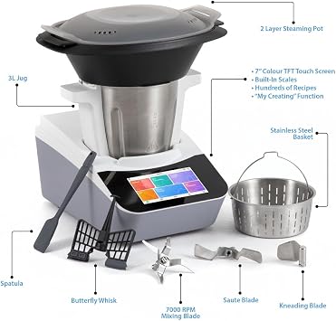 Smart Kitchen Thermo Cooker - Self Cleaning Slow Cook Soup Maker - App Control