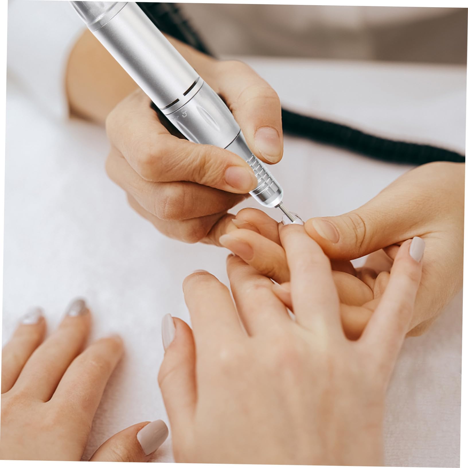 Mango De Taladro Para Uñas Profesional 1 Unidad Ligero Duradero Bajo Nivel De Ruido Para Máquinas Eléctricas De Manicura Modelo 202 Uso Salón De Belleza