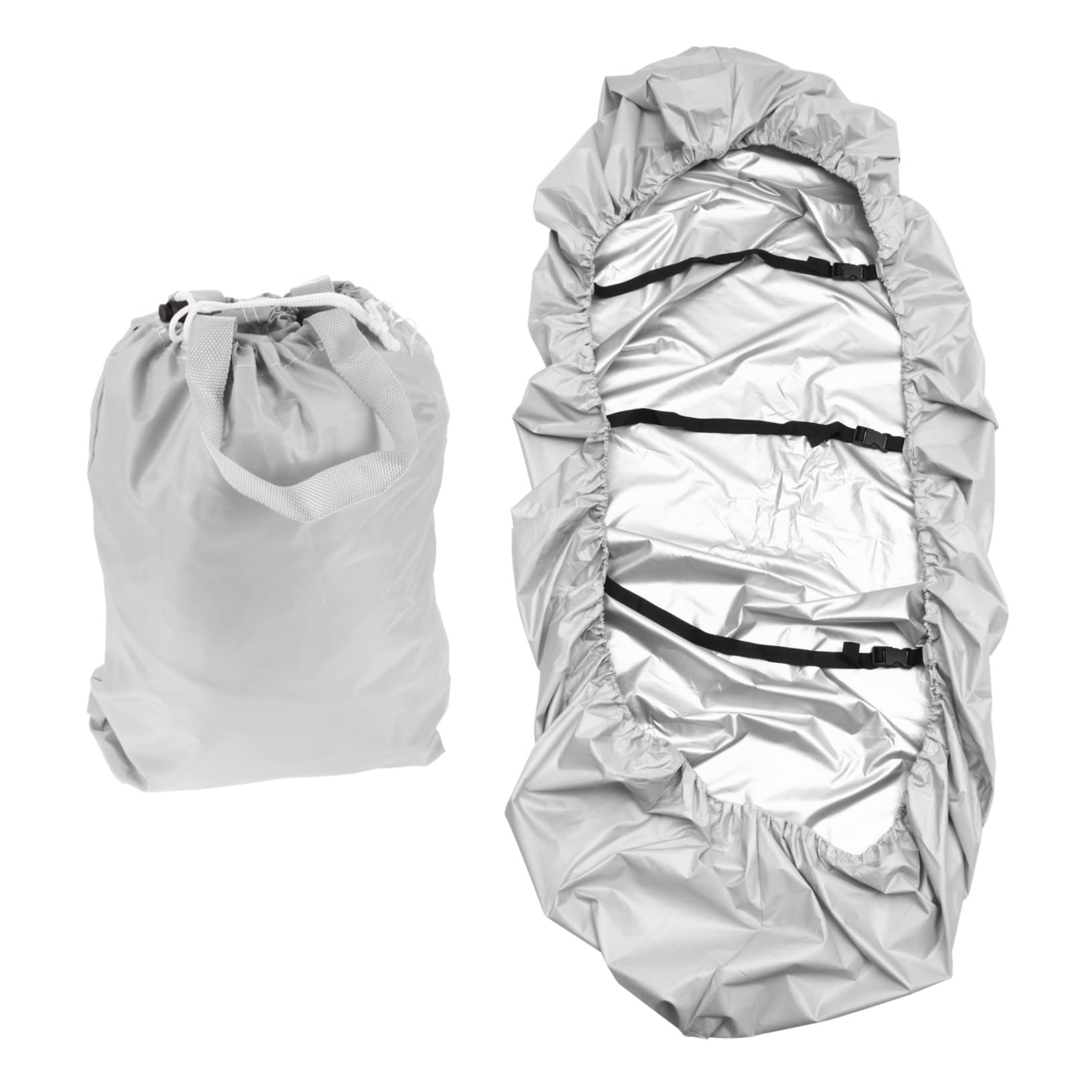 Housse de protection kayak 2,1-2,5 m imperméable en polyester avec sangles et sac