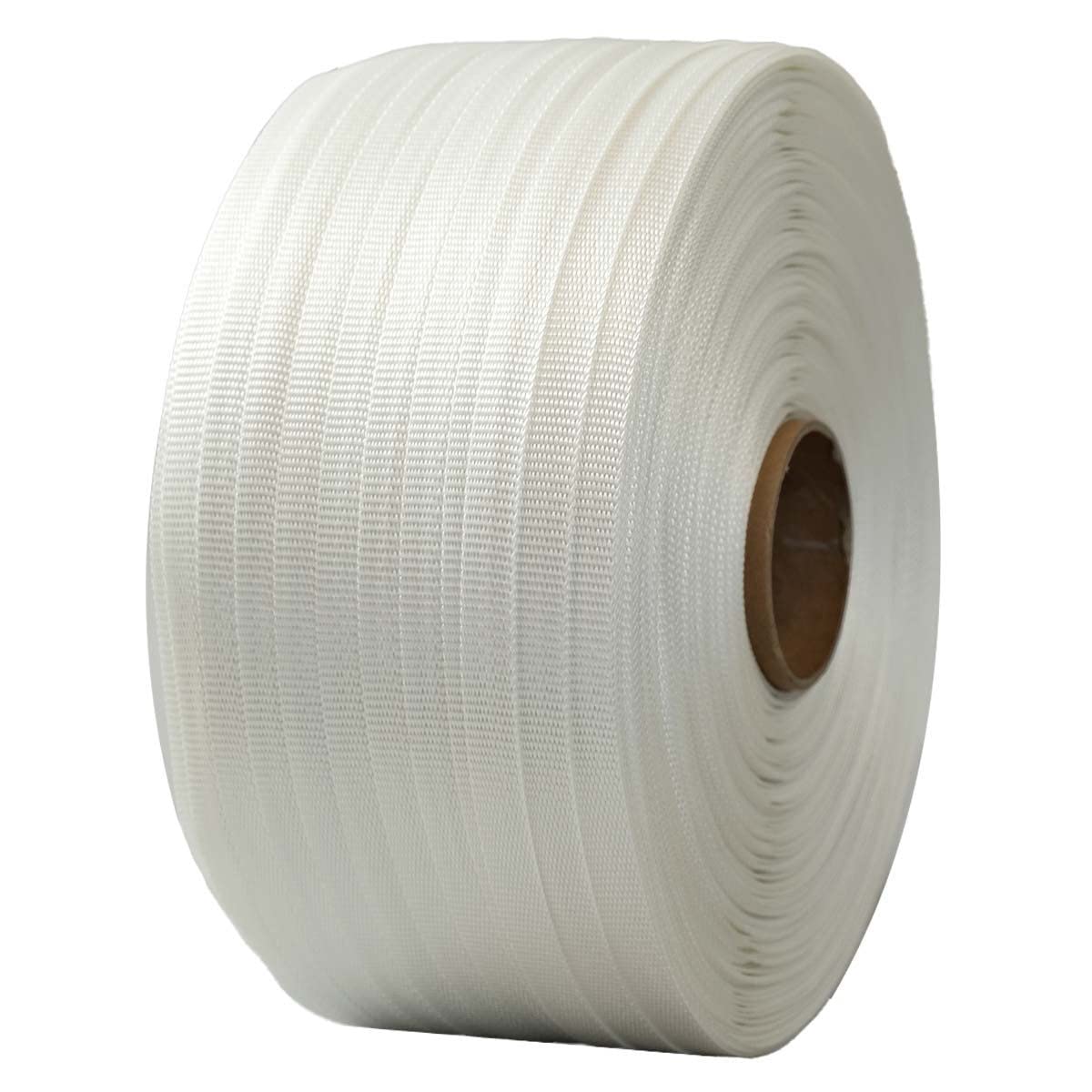 Kit 1 Fleje tejido 19 mm x 500 m + 1 tensor GRATIS + 1 dispensador + hebillas - Resistencia 750kg - TECPLAST KFT2