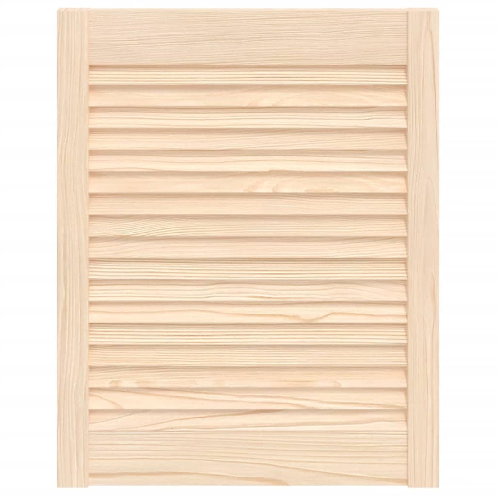 Rantry Puerta Tipo persiana Madera Maciza de Pino 61,5x49,4cm Puertas de armarios
