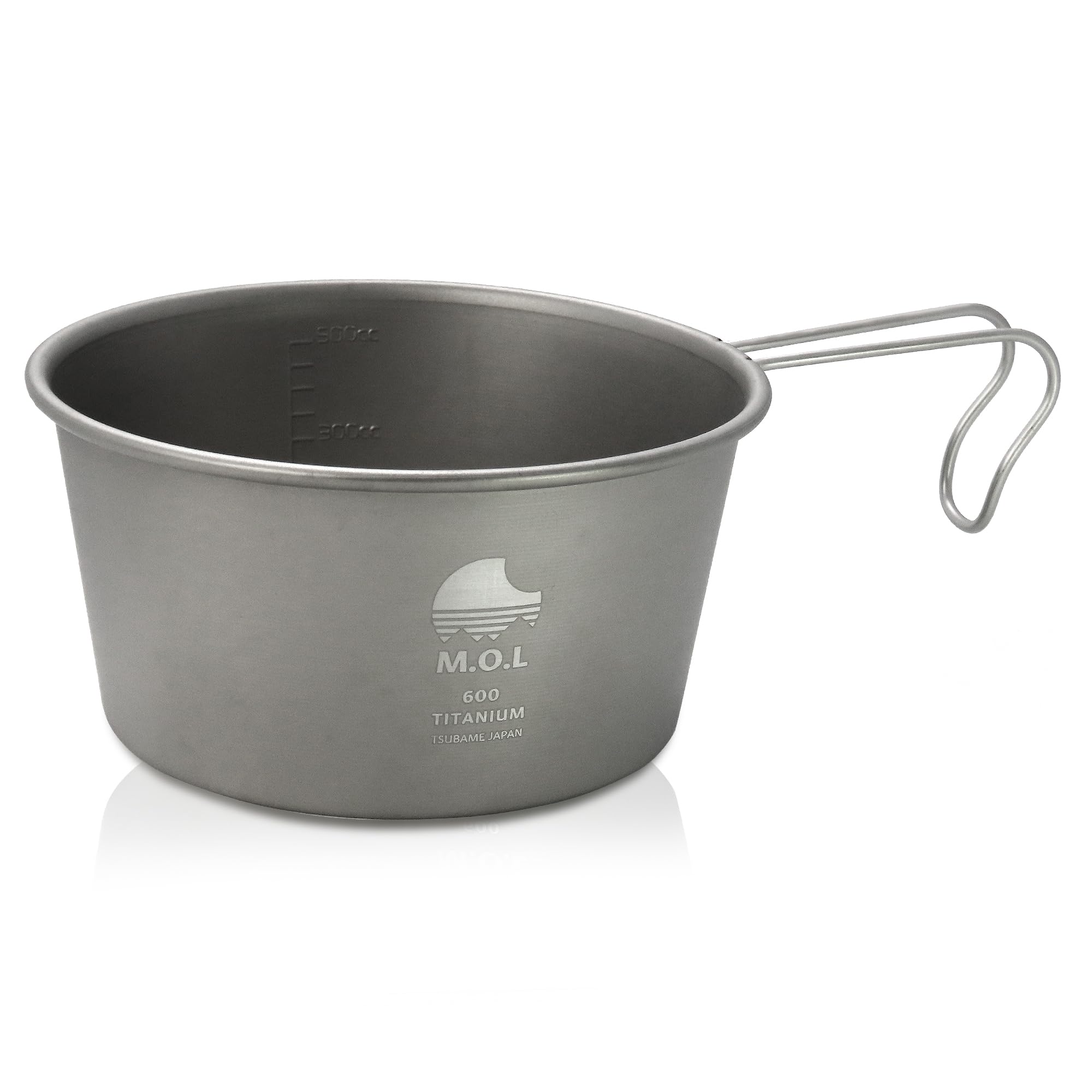 M.O.L Titanium Sierra Cup Deep 20oz 600ml Tsubame Sanjo Made in Japan