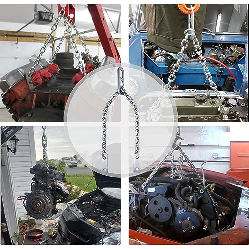 34Inch Engine Lift Chain with 1,000 lbs Max Load Motor Engine Lift ...