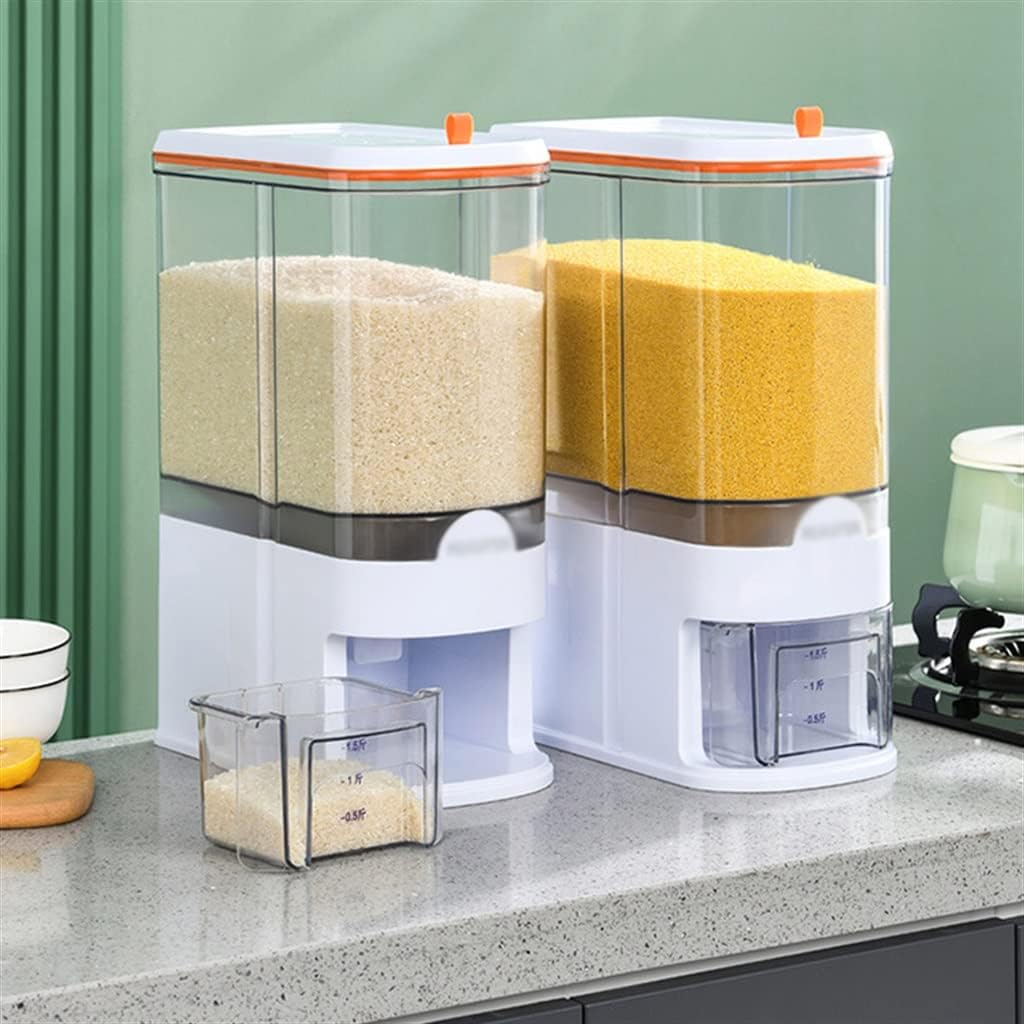 Automatic Grain Storage Tank Food Container Dispenser Rice Box Bucket