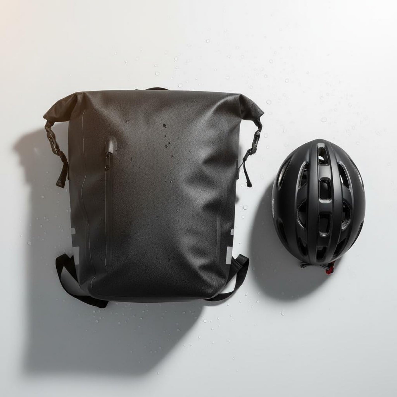 Fahrradtasche wasserdichte Lenkertasche Gepäckträgertasche Rahmentasche mit TPU Beschichtung Und Reflexdetails Schnelle Montage Am Gepäckträger für Einkauf Wochenendtrip Camping