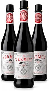 Pack 3 Botellas Vermut Lustau Rojo Premium – Vermouth Artesanal de Jerez – Selección de Botánicos y Especias – Ideal para Aperitivos y Regalo -MYSECRETWINE-