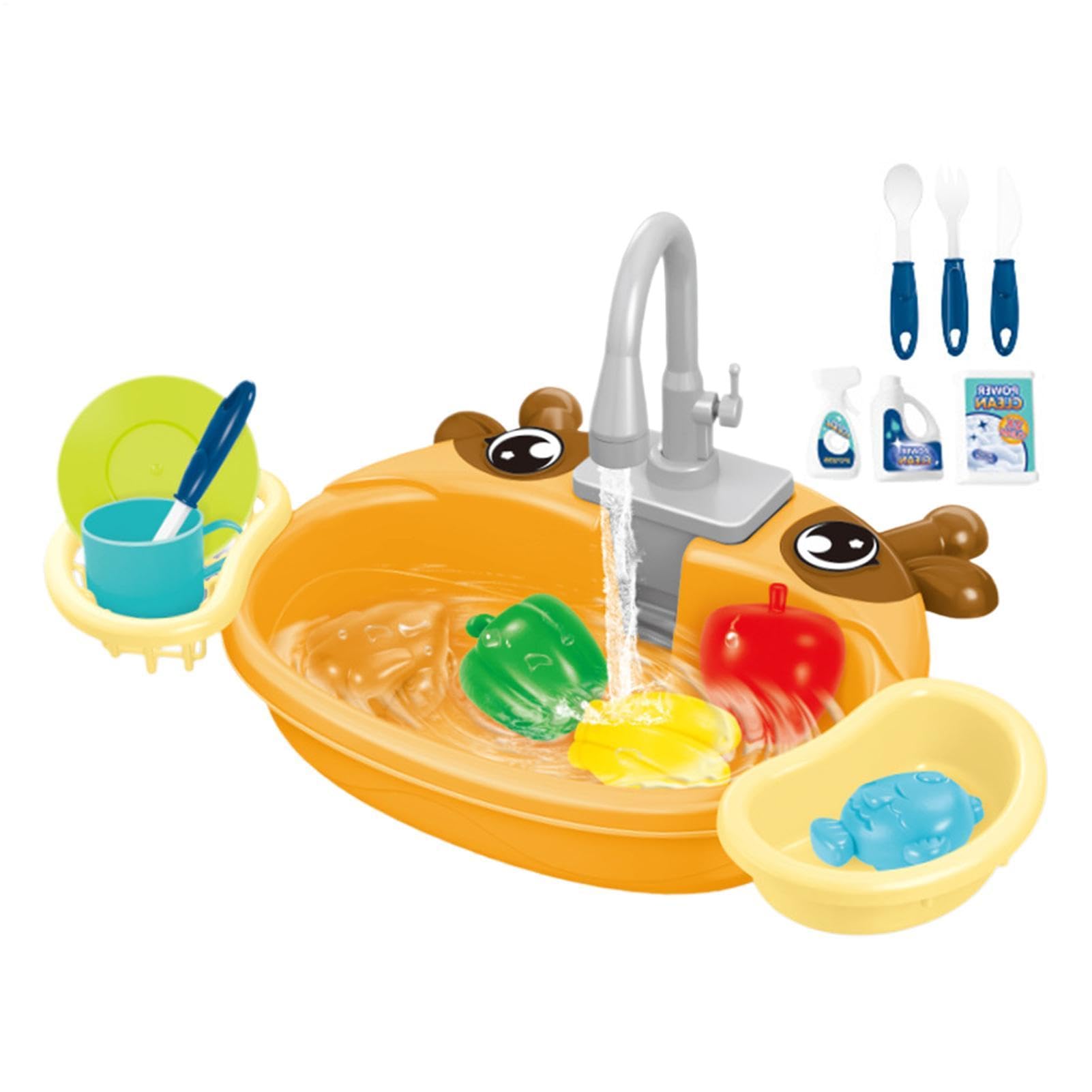 Fregadero juguete agua corriente soluciona juego aburrido exterior 8