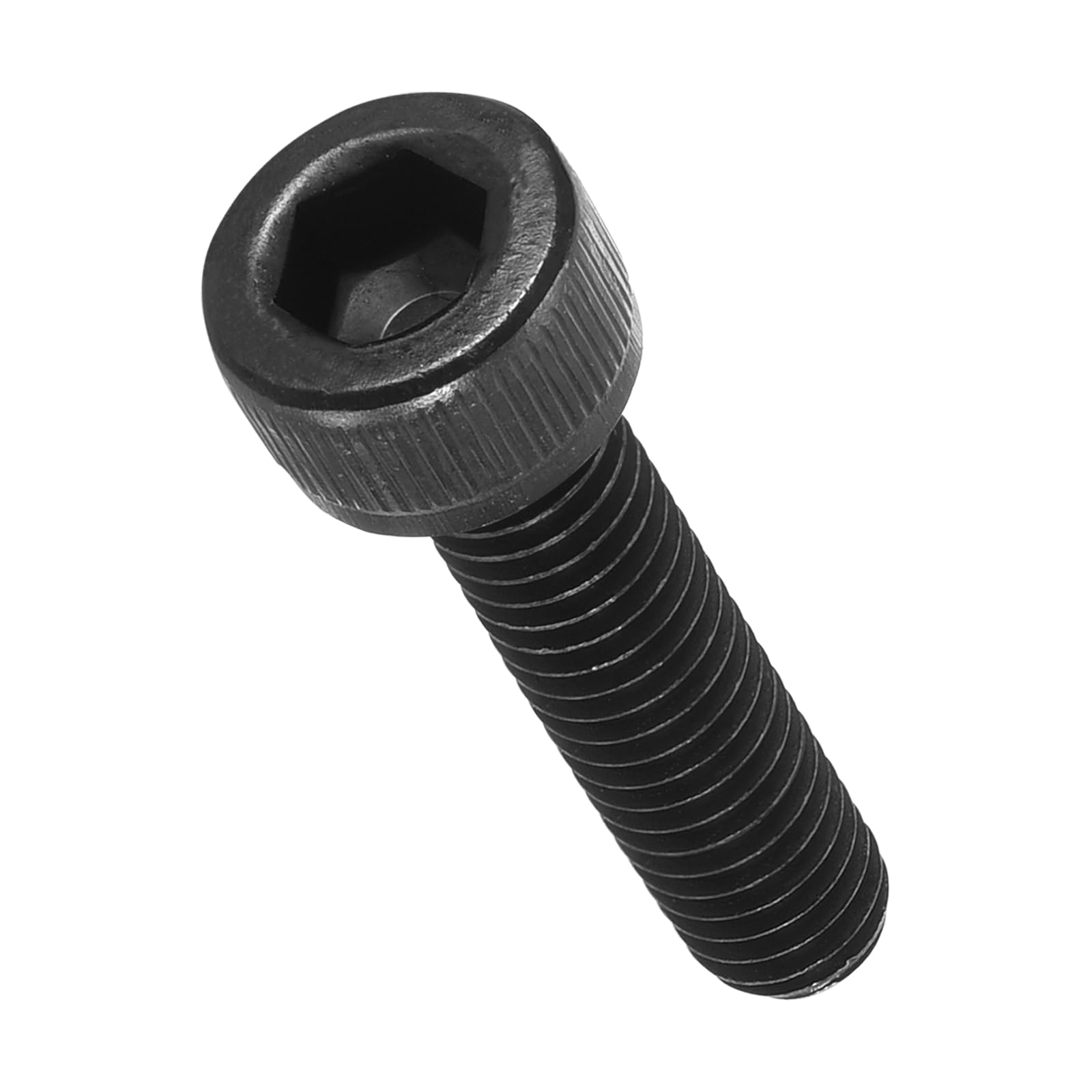 METALLIXITY Socket Head Cap Screws(M6-1x25)40Pcs, Carbon Steel Allen Socket Drive Metric Oxide