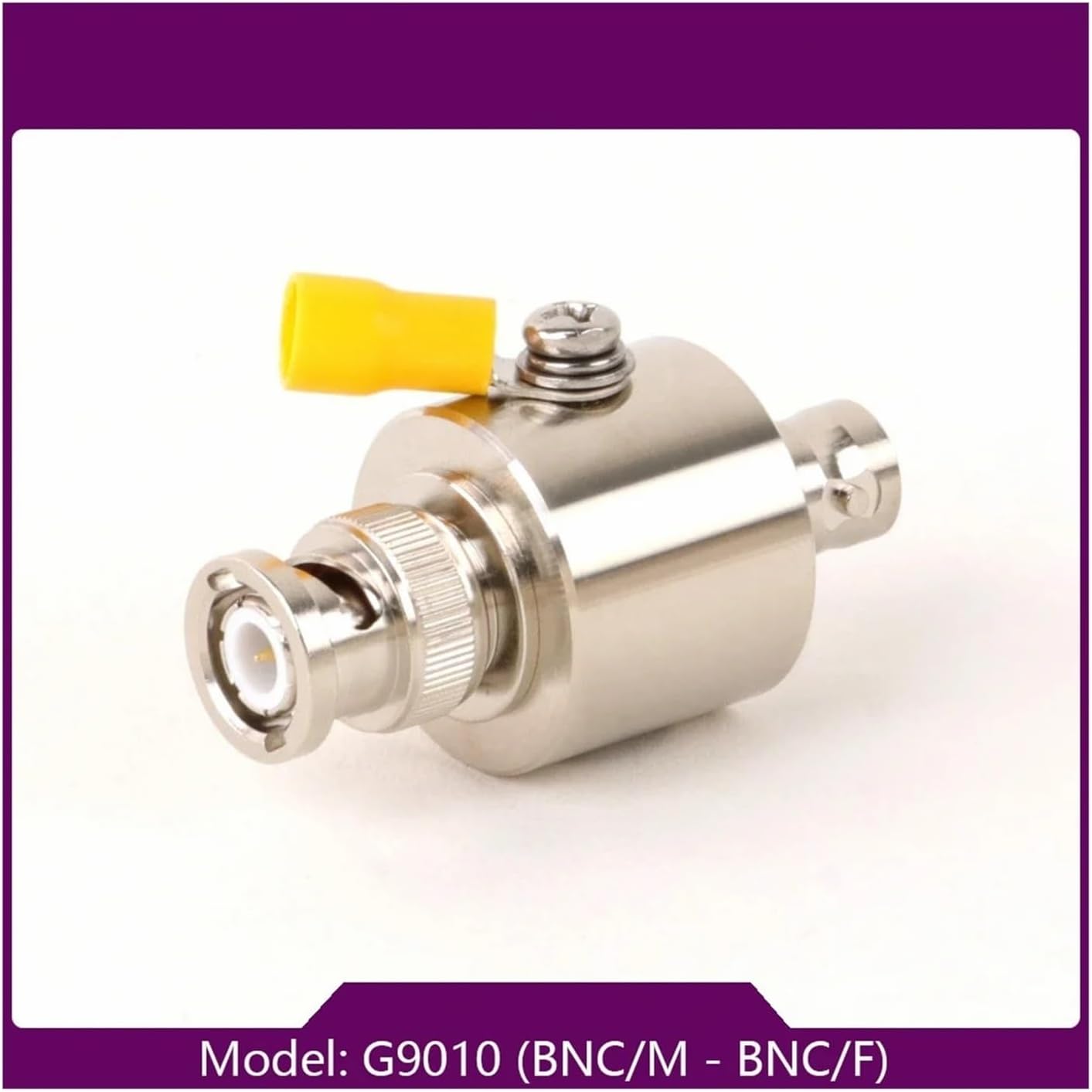 BNC/TNC coaxial Surge Arrester, BNC Male to Female Surge Protector, 50 ohms, 3GHz(BNC M-BNC F)