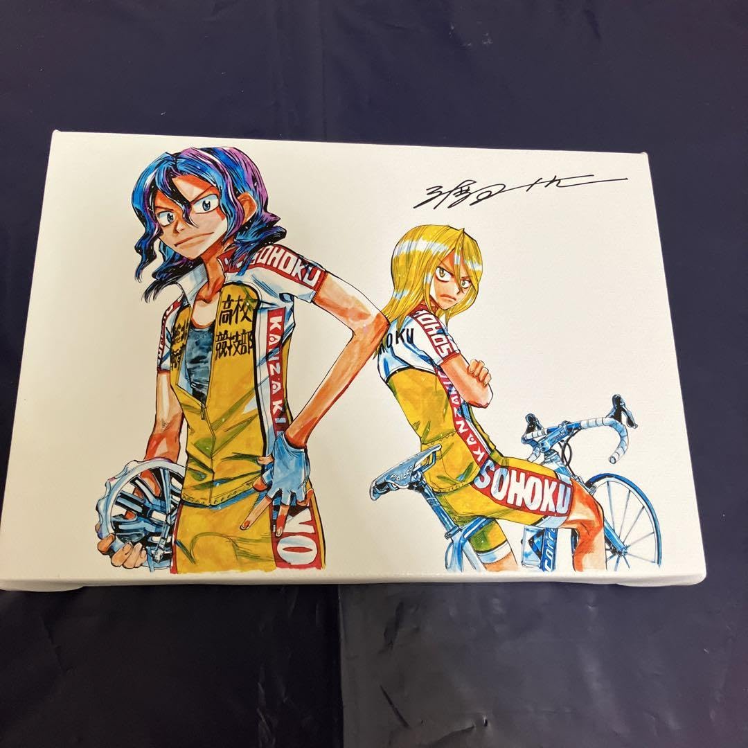 Amazon.co.jp: 弱虫ペダル 手嶋純太、青八木一 キャンバス