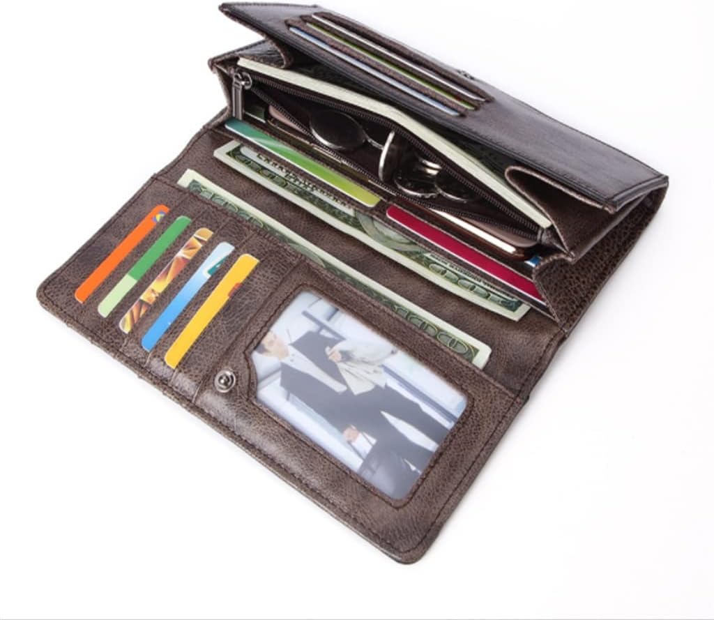 Men's Clutch Bag Casual Large Capacity Wallet Business Casual Handbag Money Clip