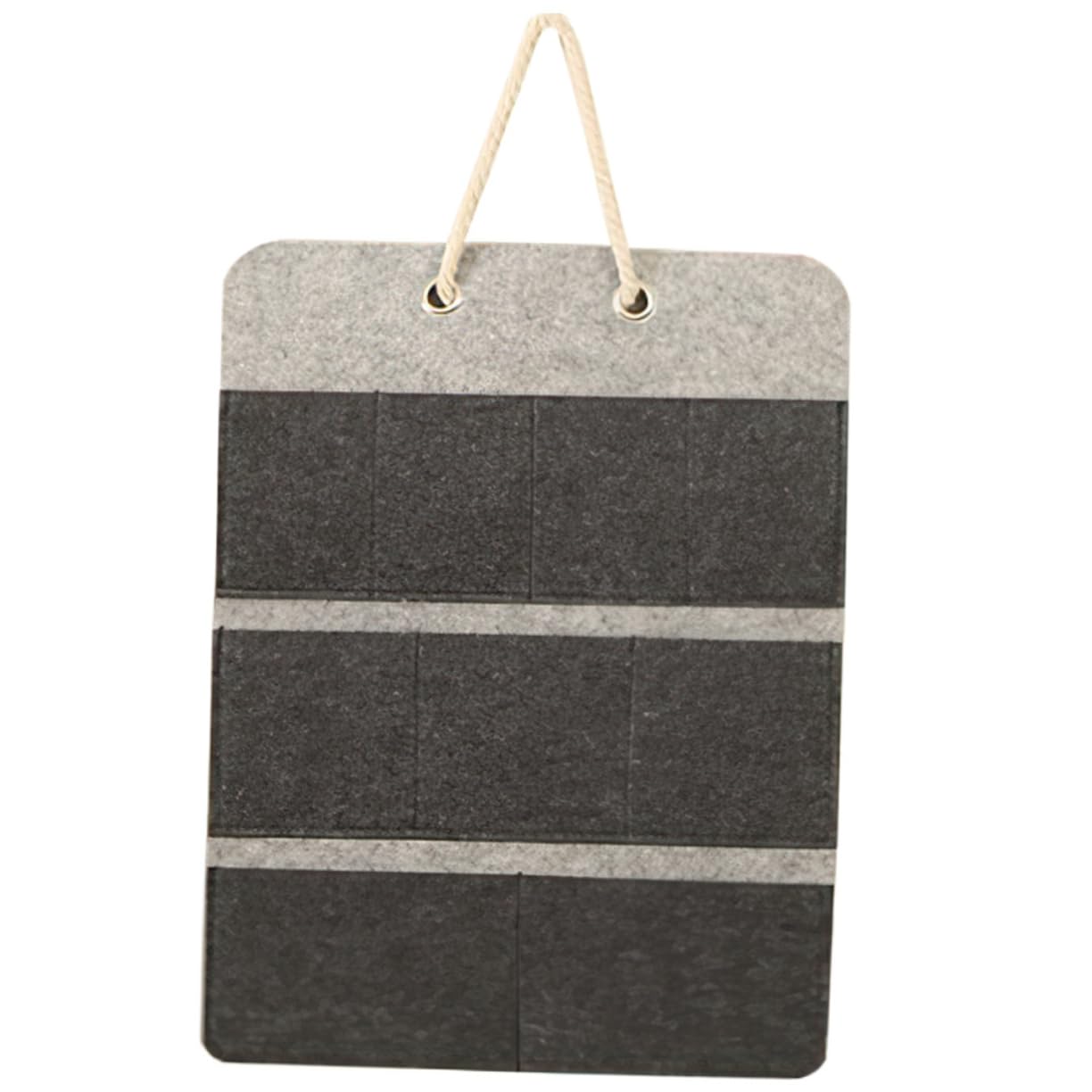 TIDTALEO Hanging Storage Bag Portable Wall Hanging Organizer Multifunctional Felt Storage Bag for Closet Bedroom and Door for Phones Keys and Glasses Easy to Install Deep