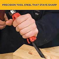 Vista 4 de FastCap Kit de herramientas de cinceles de madera de bolsillo con mango de nailon plegable para carpintería y carpintería - Acero para herramientas