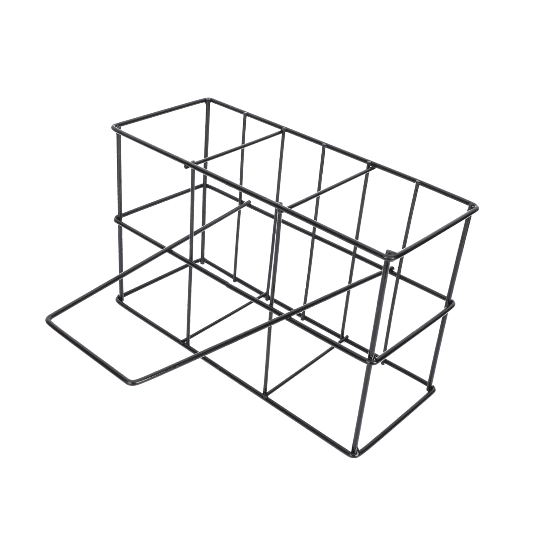 Mikinona Portable Iron Beer Bottle Holder Comfortable Handle Multi-Functional Storage Rack for Beer and Milk Bottles for Kitchen and Bar Use