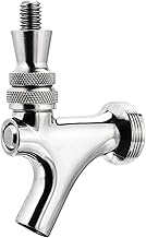 MRbrew Upgraded Beer Faucet, All Commercial 304 Stainless Steel Draft Beer Keg Tap, Beer Tap with Well-Pouring, Fits for American Beer Shanks and Towers