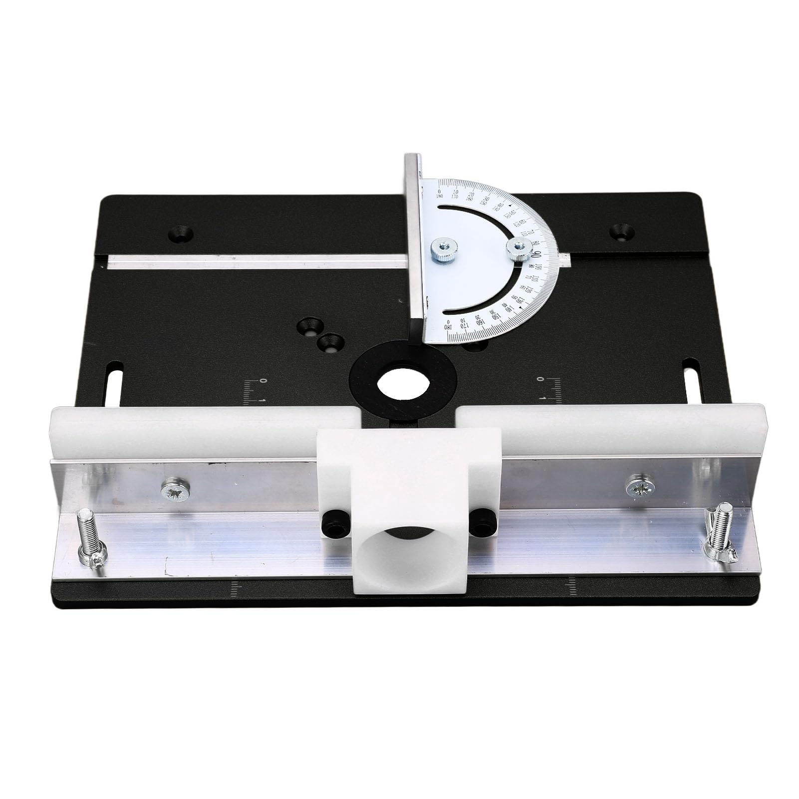 Aluminum Alloy Router Plate for Woodworking Router Table Insert Plate, Router Insert Plate Router, Table Mounting Plate