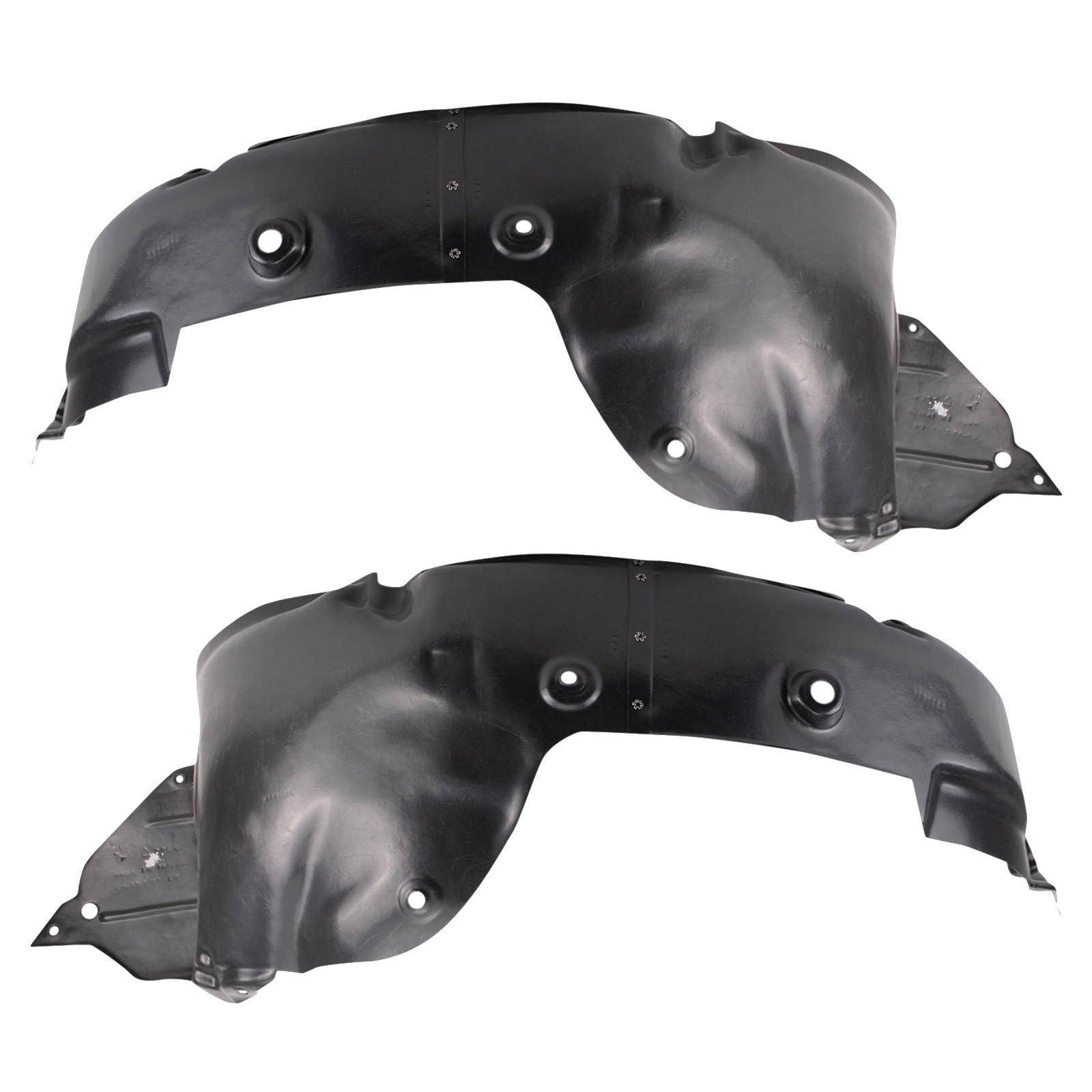 TRQ Inner Fender Liner Set | For 2012-2013 Hyundai Veloster HY1248155 HY1249155