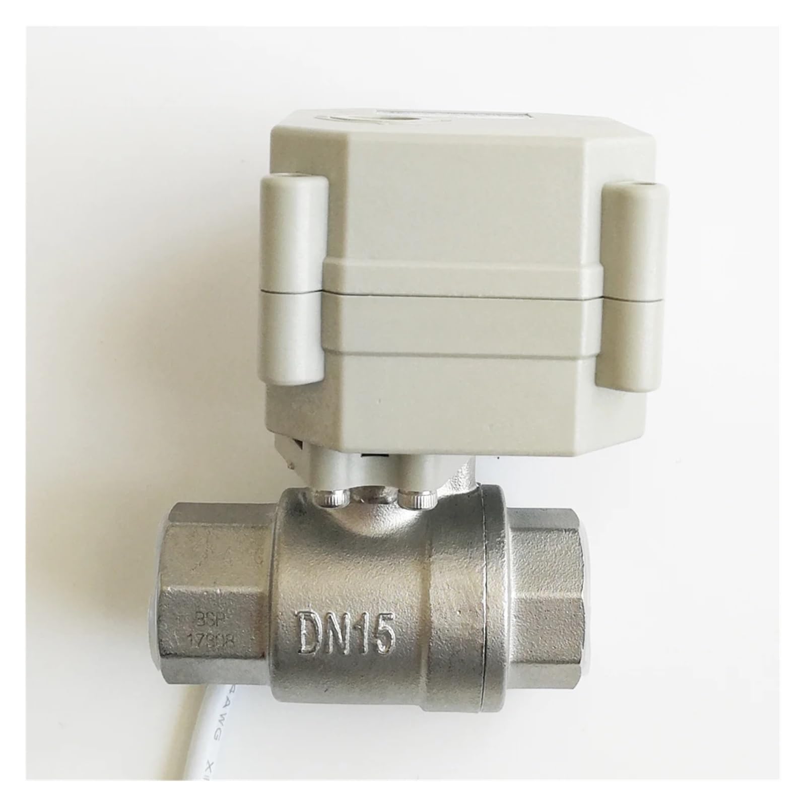 Vanne proportionnelle 4-20mA en inox SS304 avec modulation de débit stable
