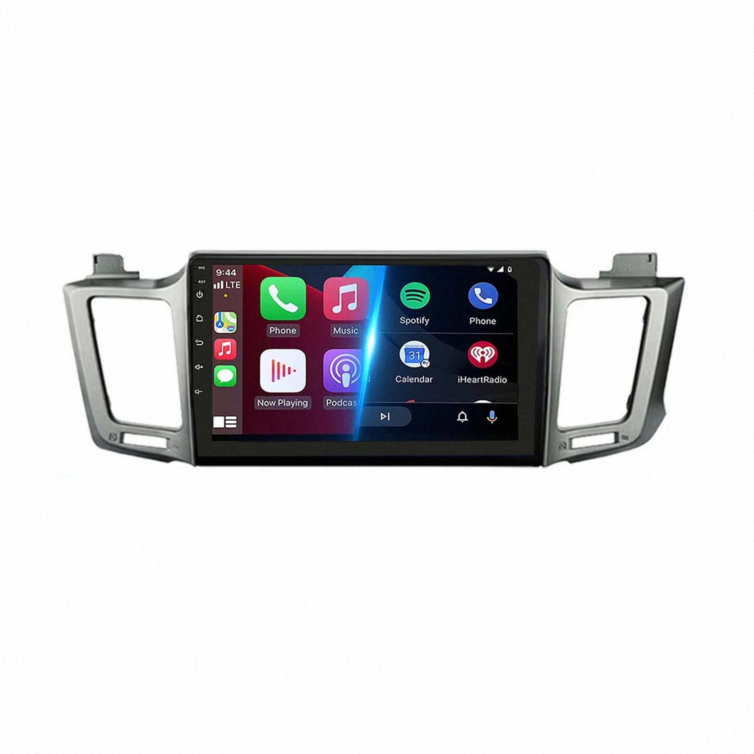 Pantalla de coche con Carplay inalámbrico para Toyota RAV4 2013-2018 y manos libres Bluetooth 8