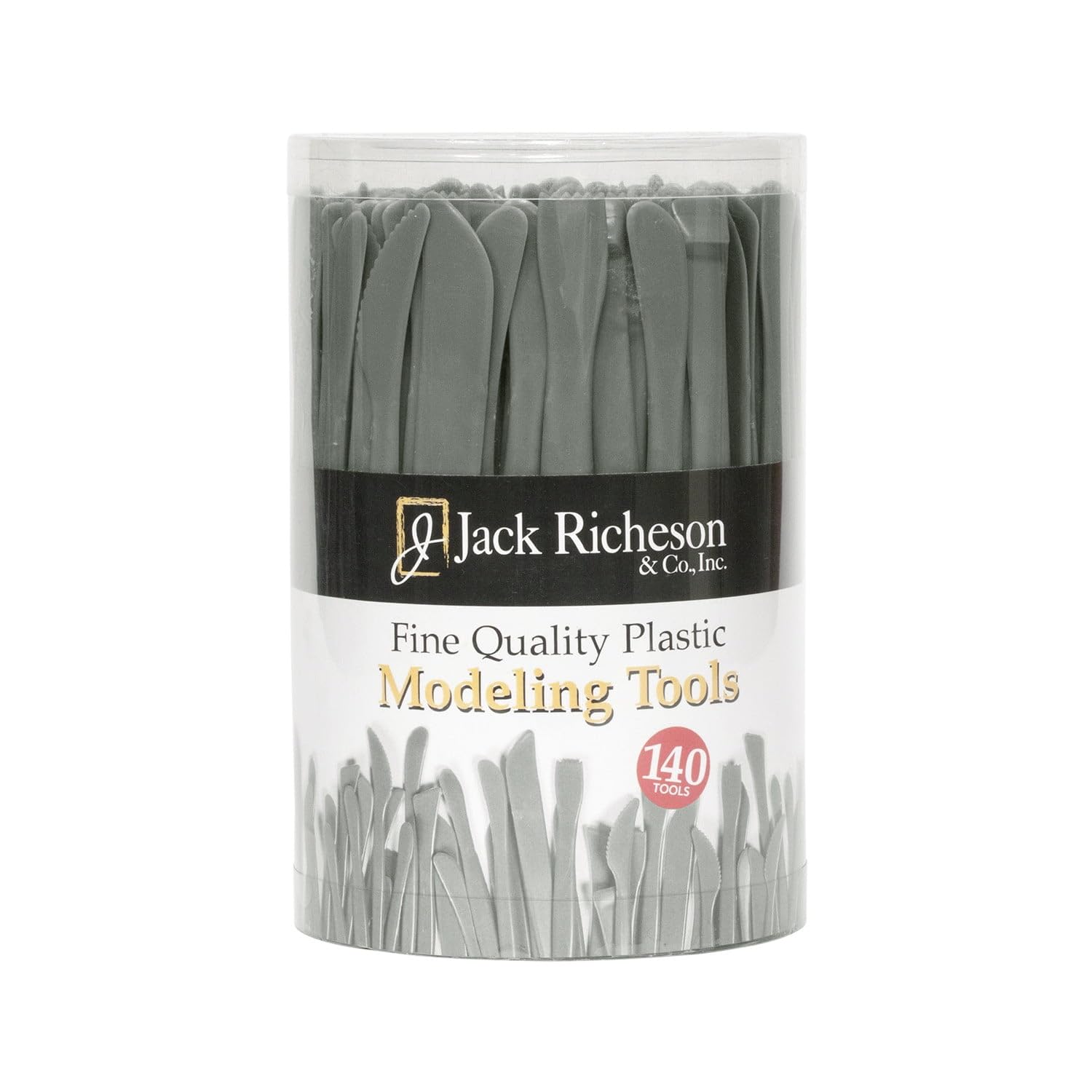 Jack Richeson Economy Heavy Duty Student Modeling Tool Set, 6 in, Plastic, Set of 140 by