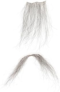 HONMEET Halloween Decoration Realistic Beard,realistic Mustache 1 Set halloween decor beard props DIY beard decor realistic beard fake beard elder clothing cosplay Realistic Mustache