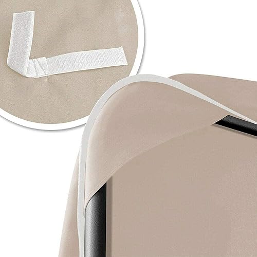 Miniatura 5 de Timoau Toldo para columpio de porche, cubierta superior impermeable de repuesto, toldo de repuesto para asiento de columpio de jardín, cubierta de